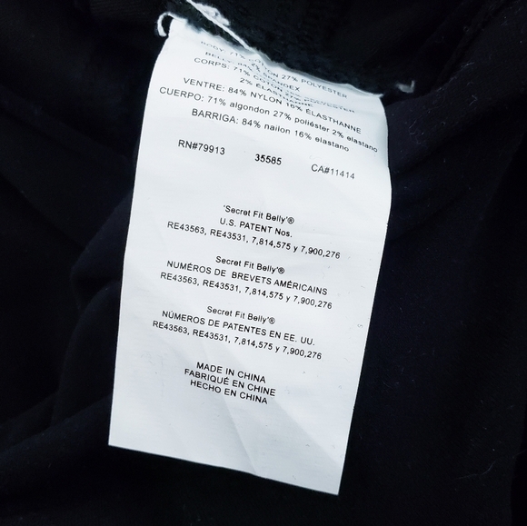 *Last Chance* NWOT Oh Baby by Motherhood Skinny Pull On Maternity Pants Jeans - Picture 9 of 9